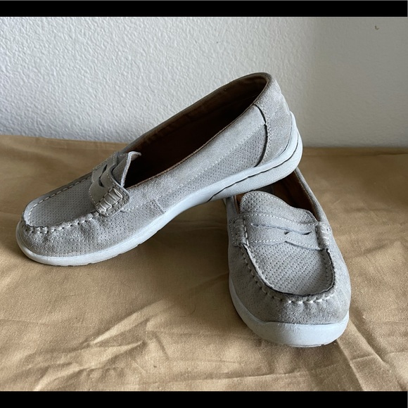 Bass Shoes - BASS Go-To Comfort Stern Penny Suede Loafers